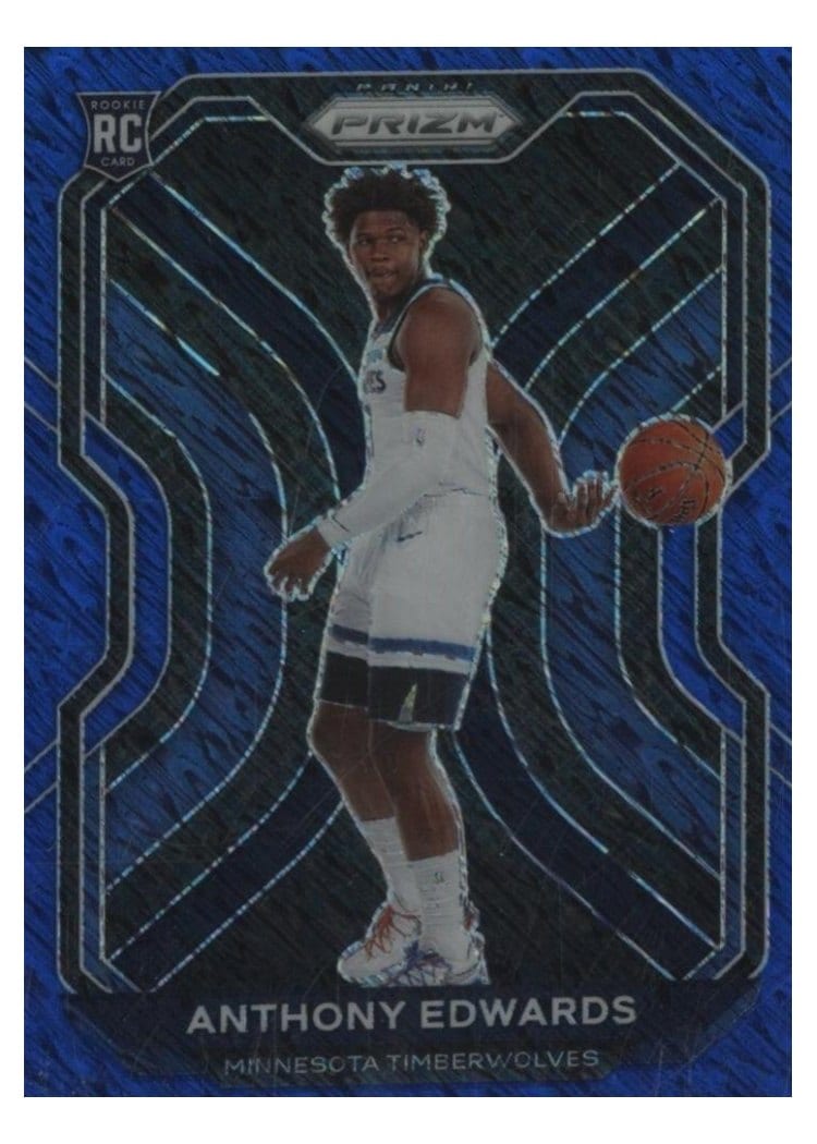 2020 Panini Prizm Anthony Edwards #258 card