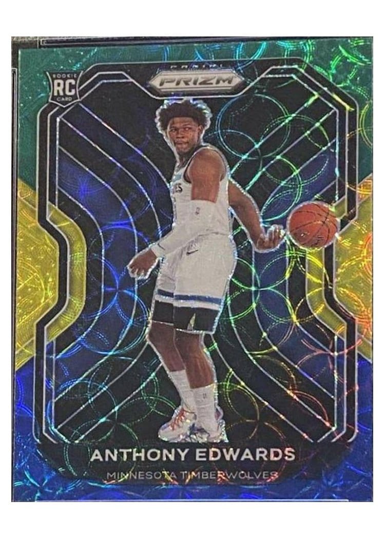 2020 Panini Prizm Anthony Edwards #258 card