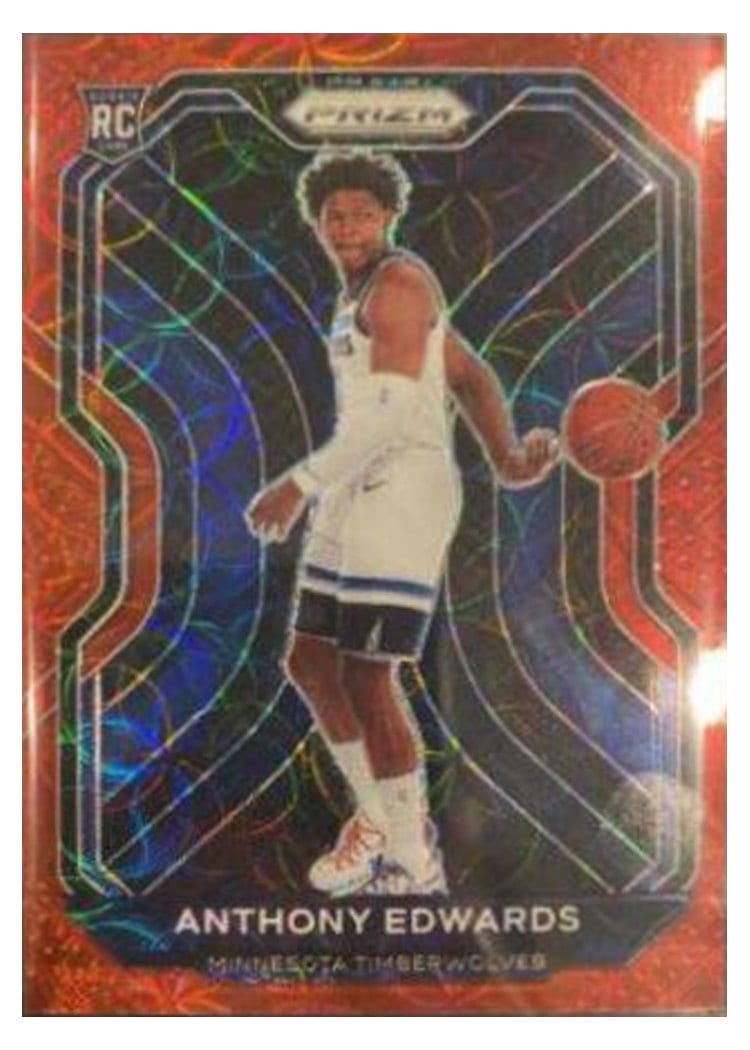 2020 Panini Prizm Anthony Edwards #258 card