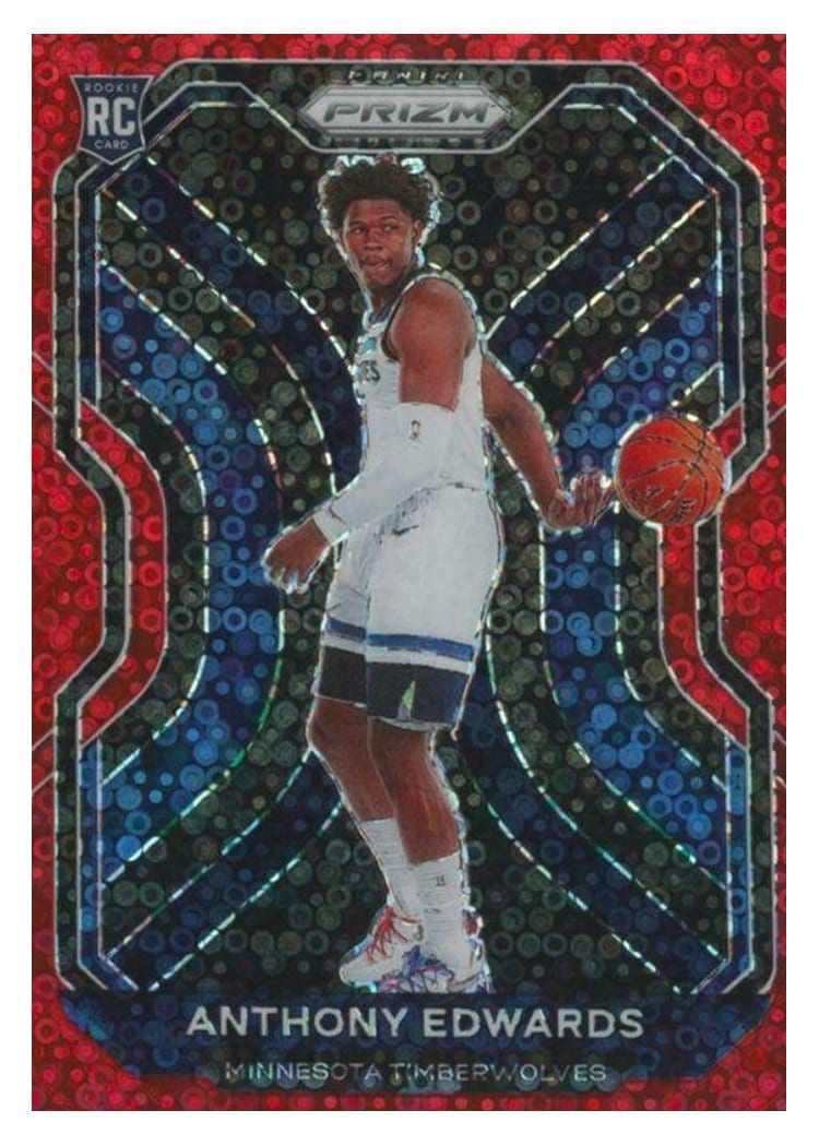 2020 Panini Prizm Anthony Edwards #258 card