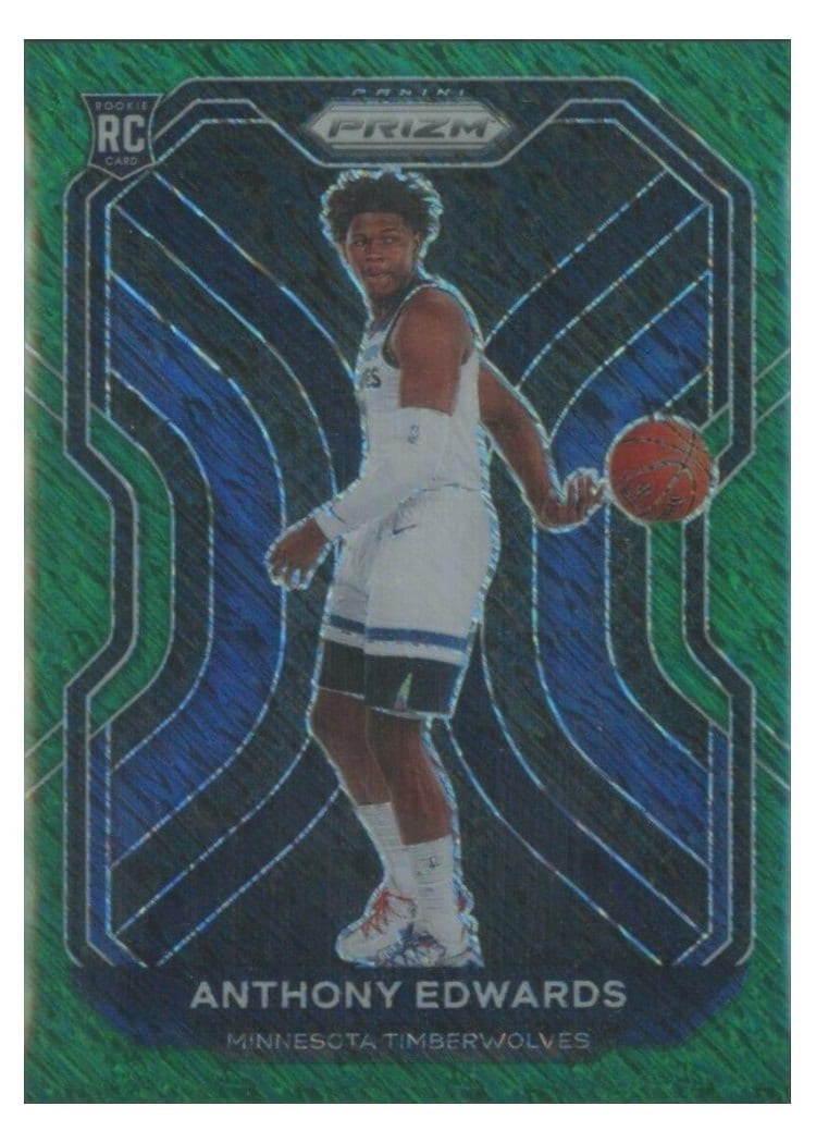 2020 Panini Prizm Anthony Edwards #258 card
