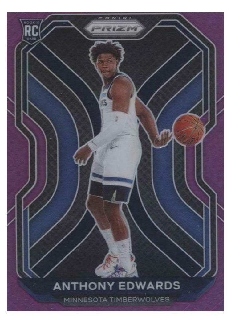 2020 Panini Prizm Anthony Edwards #258 card