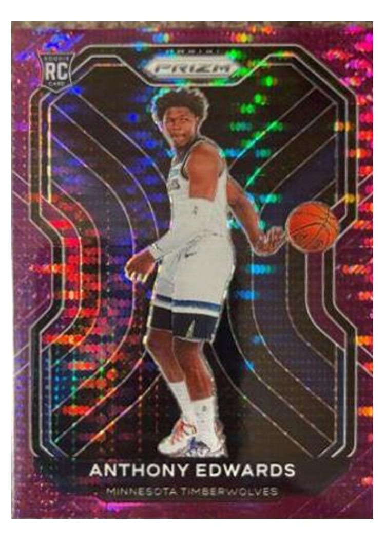 2020 Panini Prizm Anthony Edwards #258 card