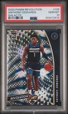 2020 Panini Revolution Anthony Edwards Galactic #125 card