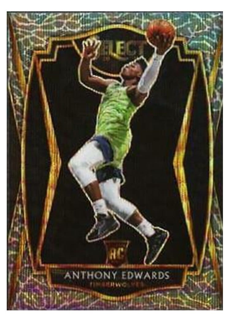 2020 Panini Select Anthony Edwards #169 card