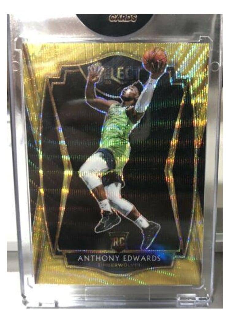 2020 Panini Select Anthony Edwards #169 card