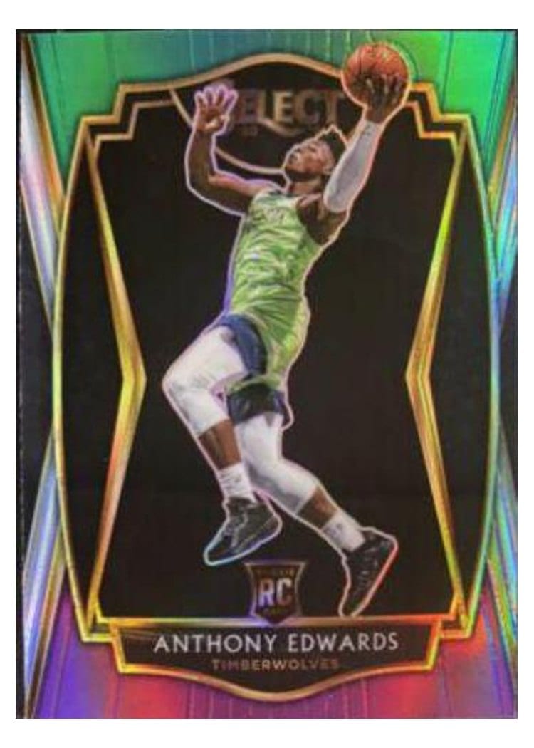 2020 Panini Select Anthony Edwards #169 card