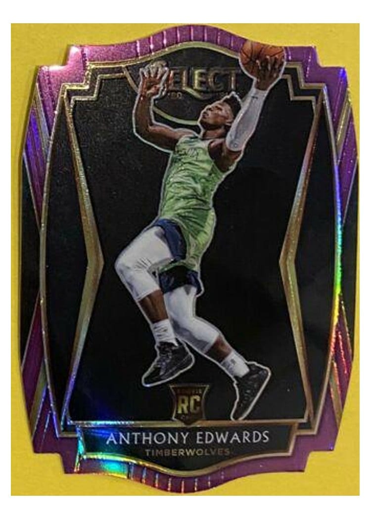 2020 Panini Select Anthony Edwards #169 card