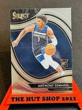 2020 Panini Select Anthony Edwards #300 card