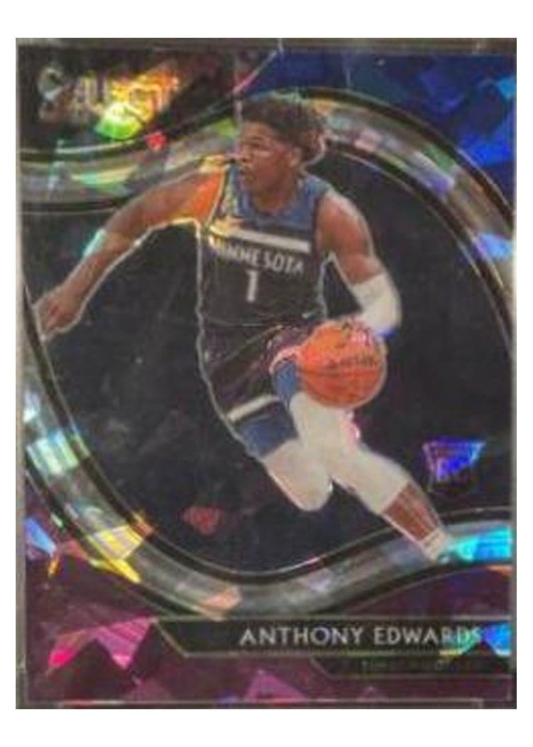 2020 Panini Select Anthony Edwards #300 card