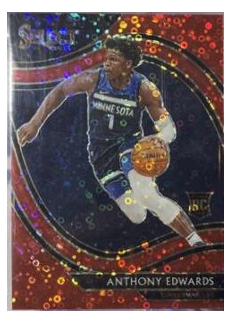 2020 Panini Select Anthony Edwards #300 card