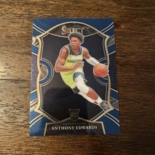 2020 Panini Select Anthony Edwards #61 card