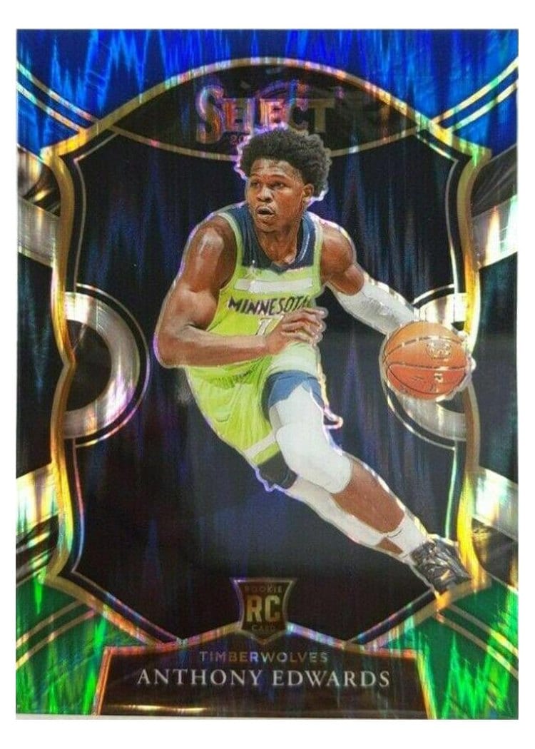 2020 Panini Select Anthony Edwards #61 card