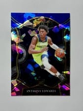 2020 Panini Select Anthony Edwards #61 card