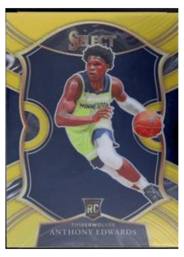 2020 Panini Select Anthony Edwards #61 card