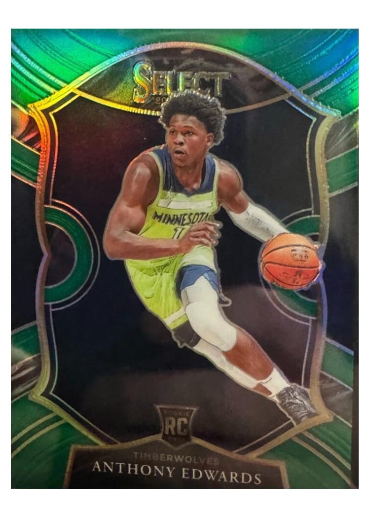 2020 Panini Select Anthony Edwards #61 card