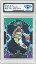 2020 Panini Select Anthony Edwards #61 card