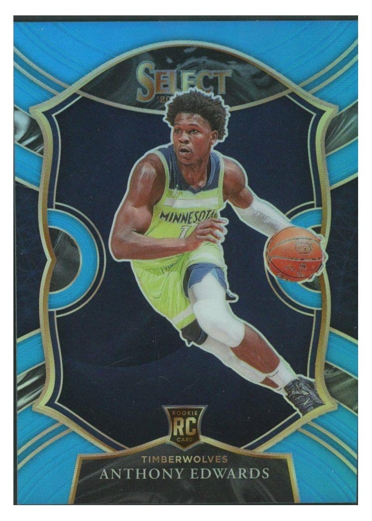2020 Panini Select Anthony Edwards #61 card