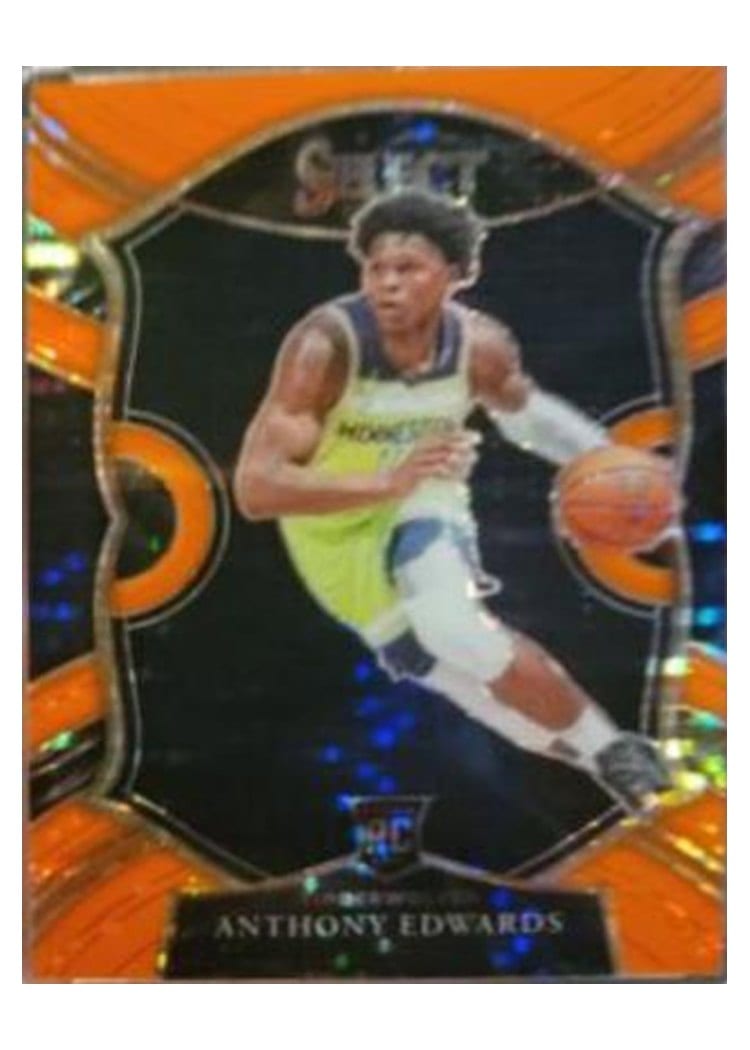 2020 Panini Select Anthony Edwards #61 card