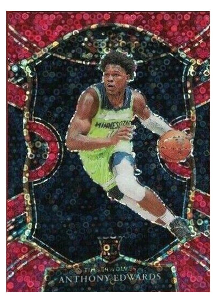 2020 Panini Select Anthony Edwards #61 card