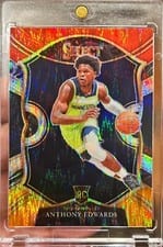 2020 Panini Select Anthony Edwards #61 card