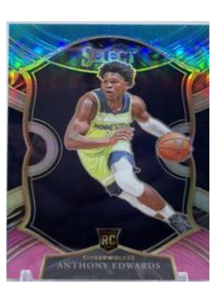 2020 Panini Select Anthony Edwards #61 card