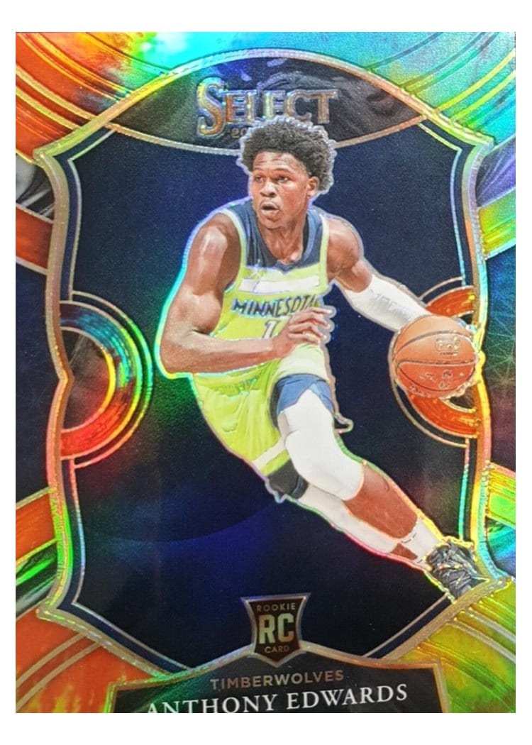 2020 Panini Select Anthony Edwards #61 card