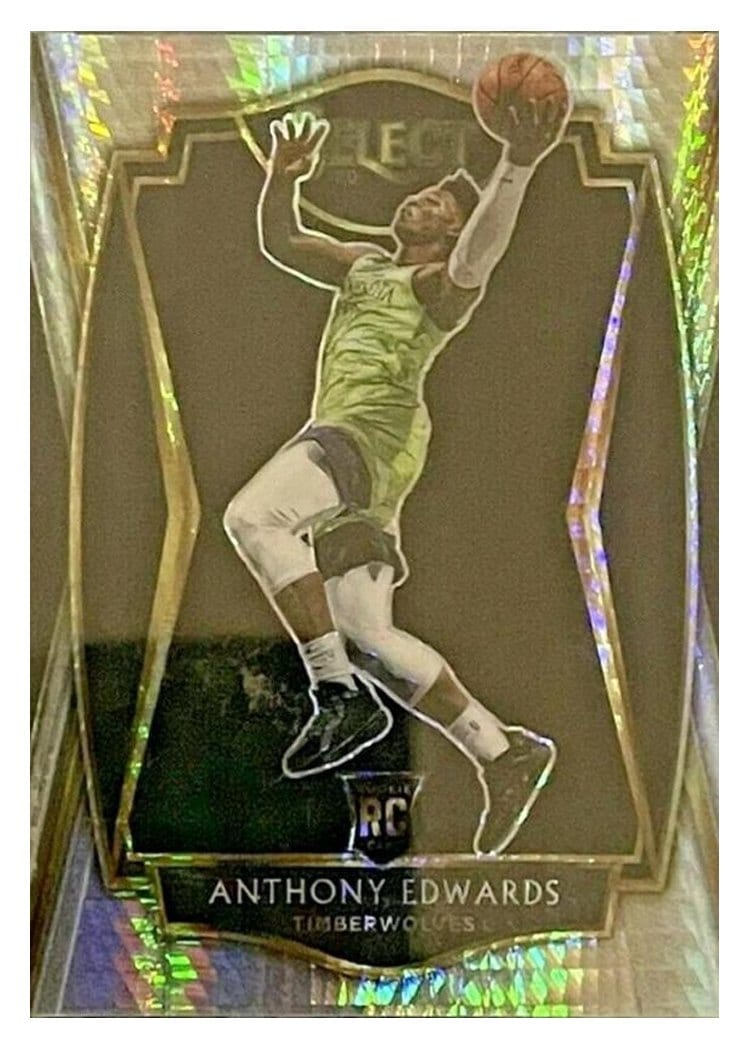 2020 Panini Select Anthony Edwards #61 card