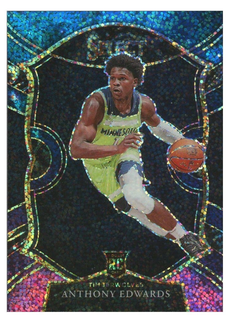 2020 Panini Select Anthony Edwards #61 card