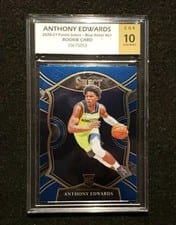 2020 Panini Select Anthony Edwards #61 card