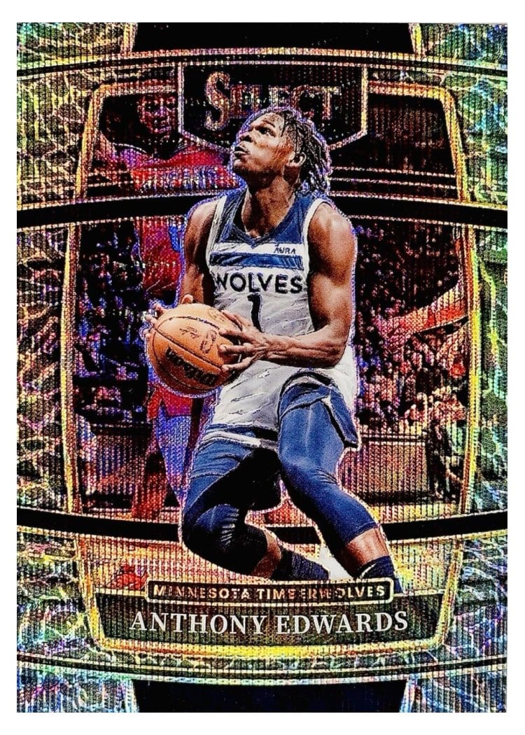 2021-22 Panini Select Base Set Anthony Edwards #49 card