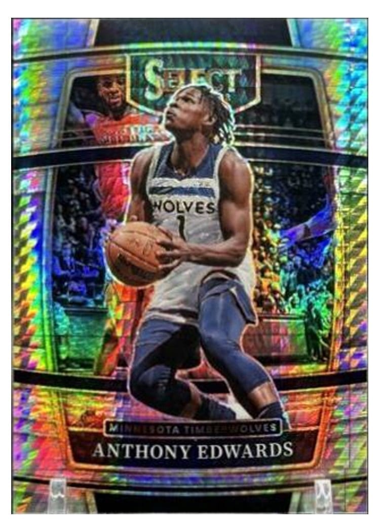 2021-22 Panini Select Base Set Anthony Edwards #49 card
