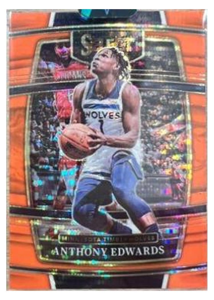 2021-22 Panini Select Base Set Anthony Edwards #49 card