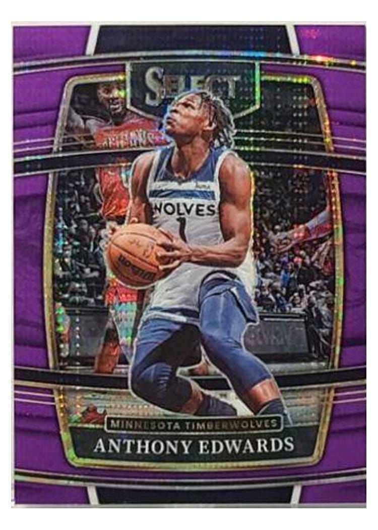 2021-22 Panini Select Base Set Anthony Edwards #49 card