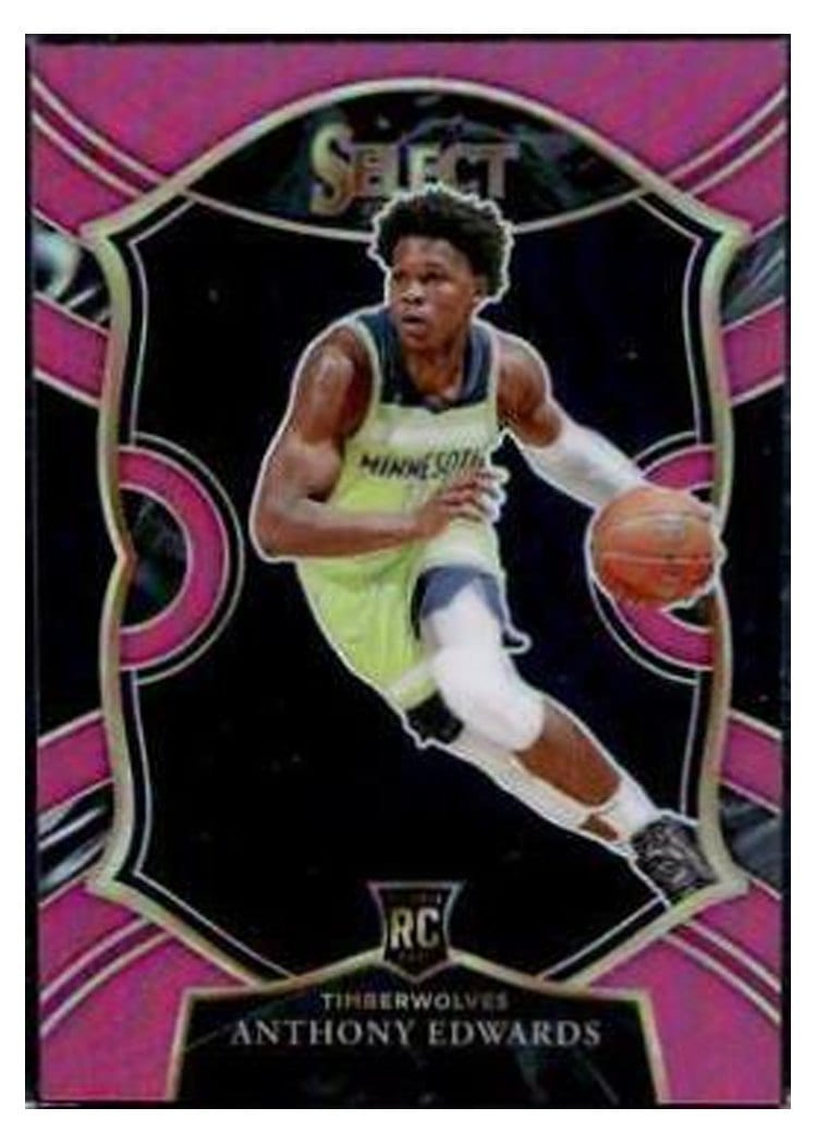 2021-22 Panini Select Base Set Anthony Edwards #49 card