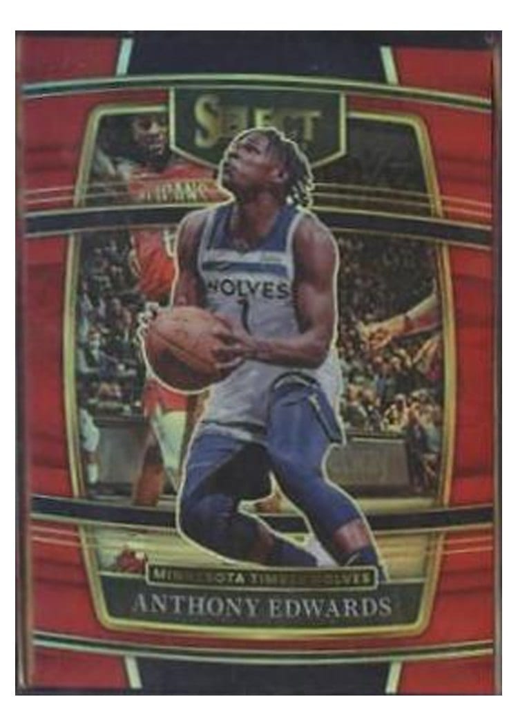 2021-22 Panini Select Base Set Anthony Edwards #49 card