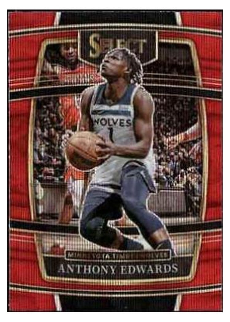 2021-22 Panini Select Base Set Anthony Edwards #49 card