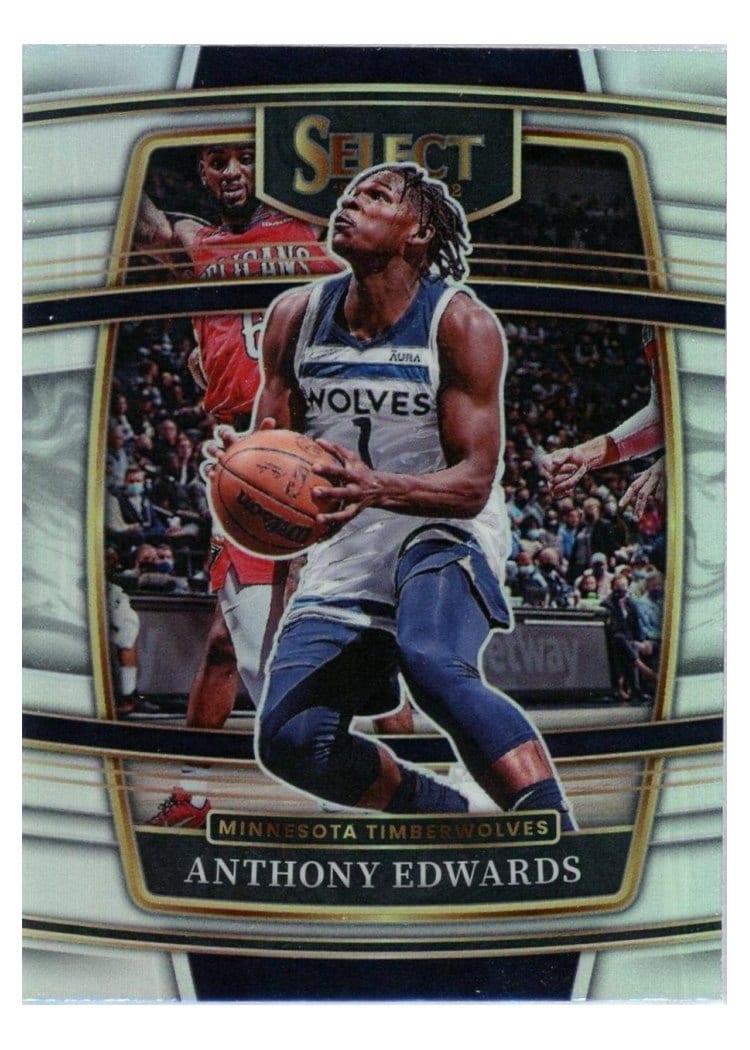 2021-22 Panini Select Base Set Anthony Edwards #49 card