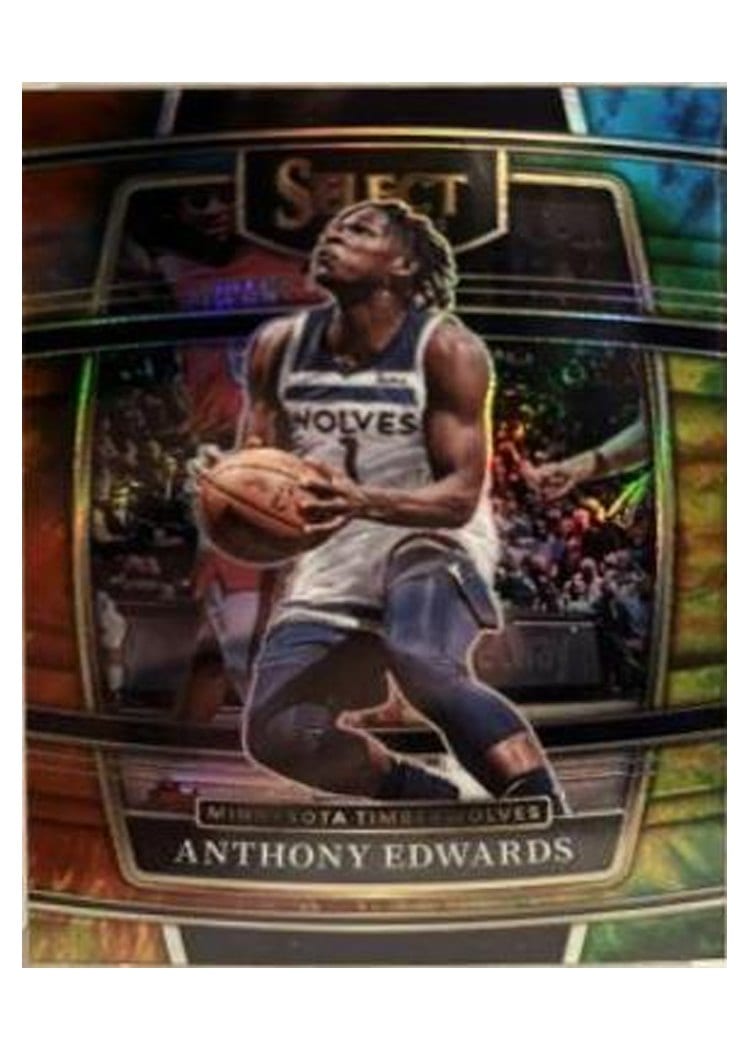2021-22 Panini Select Base Set Anthony Edwards #49 card