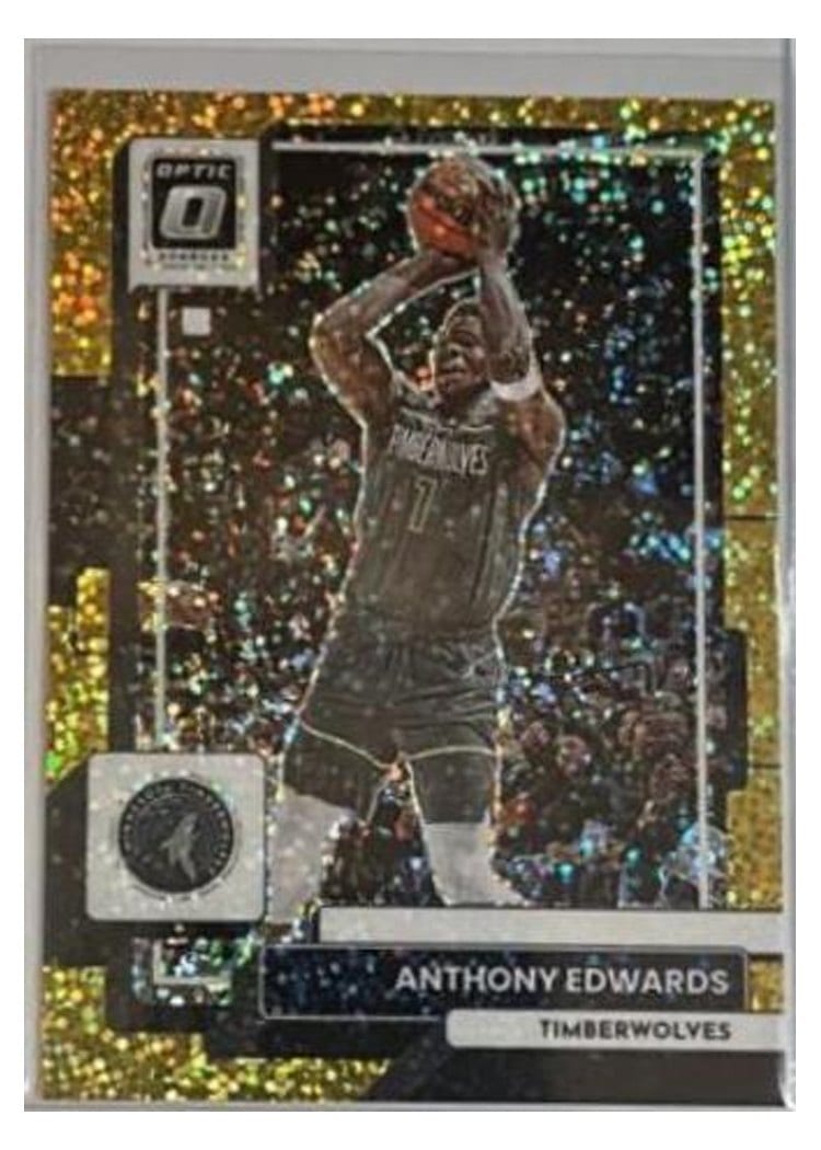 2022-23 Donruss Optic Base Set Anthony Edwards #45 card