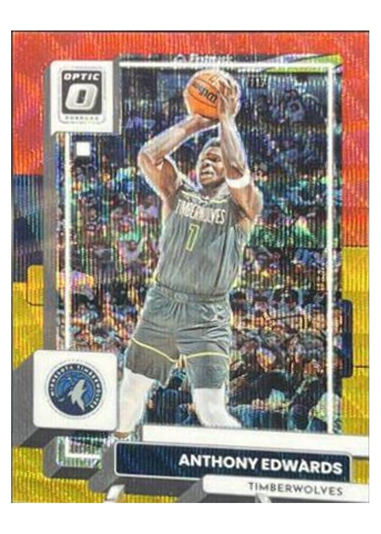 2022-23 Donruss Optic Base Set Anthony Edwards #45 card