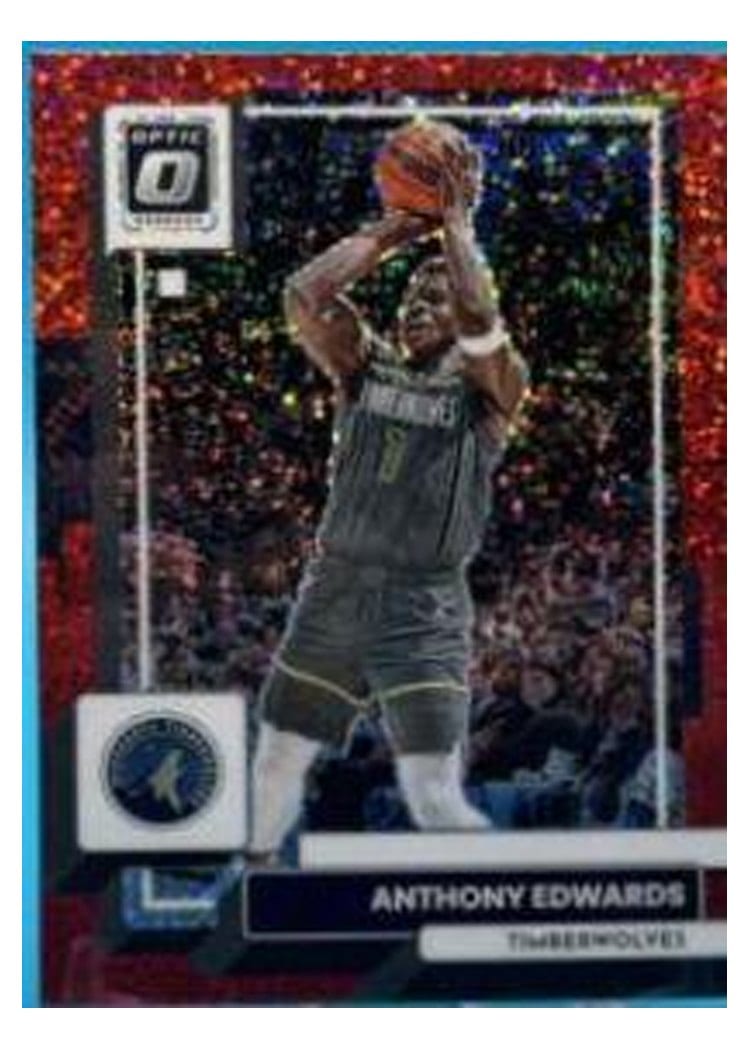 2022-23 Donruss Optic Base Set Anthony Edwards #45 card