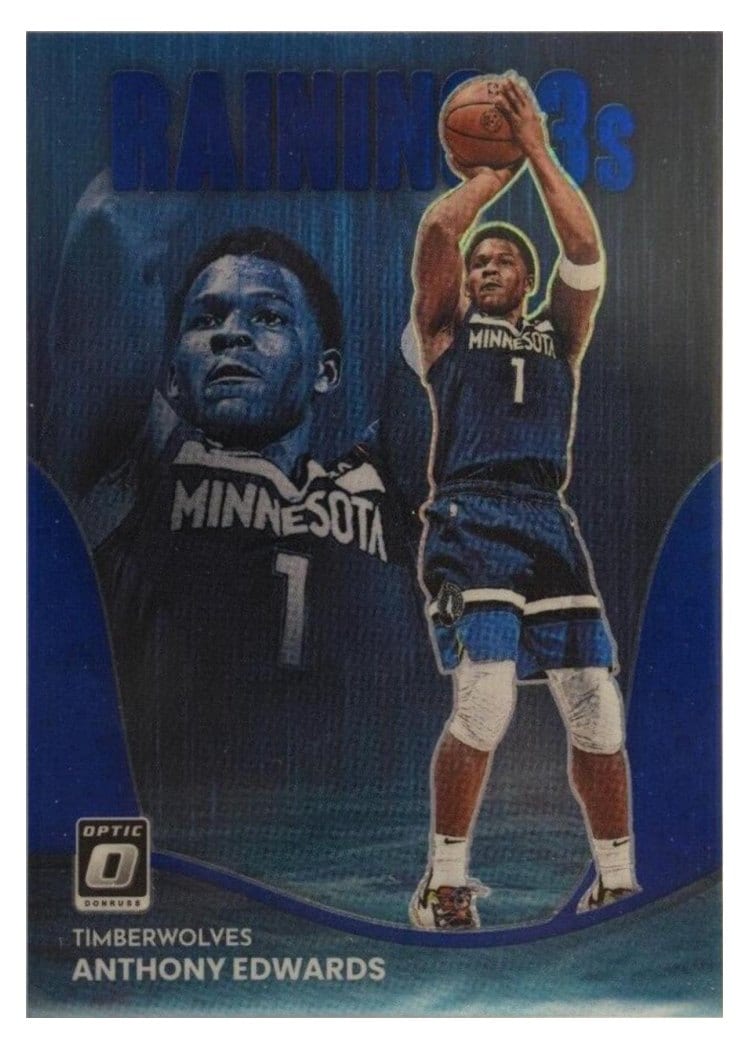 2022-23 Panini Prizm Base Set Anthony Edwards #56 card