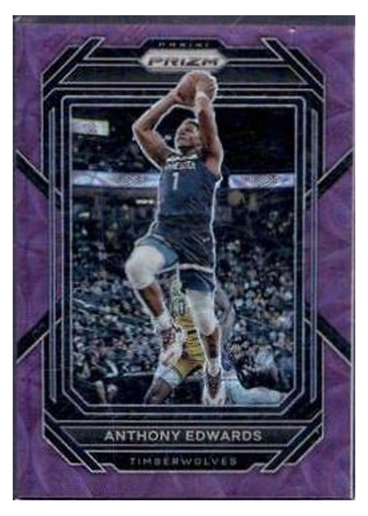 2022-23 Panini Prizm Base Set Anthony Edwards #56 card