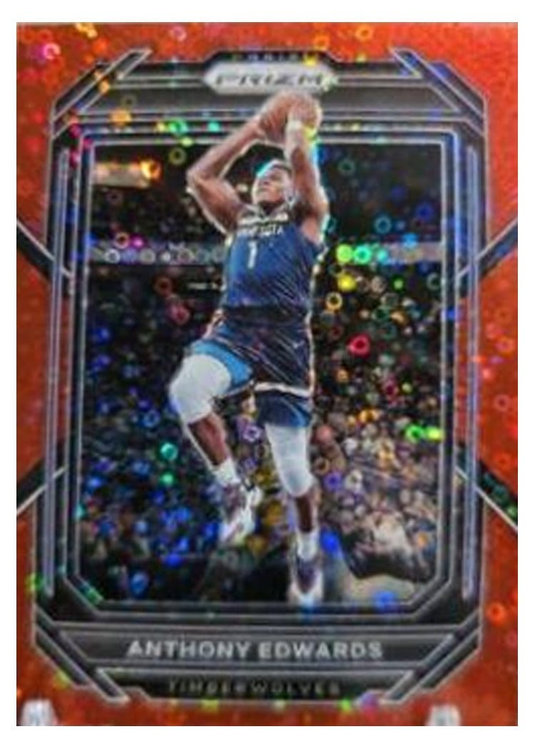 2022-23 Panini Prizm Base Set Anthony Edwards #56 card