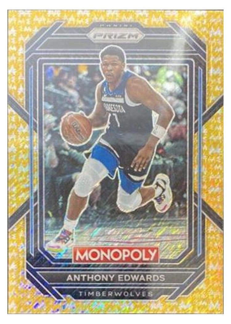 2022-23 Panini Prizm Base Set Anthony Edwards #56 card