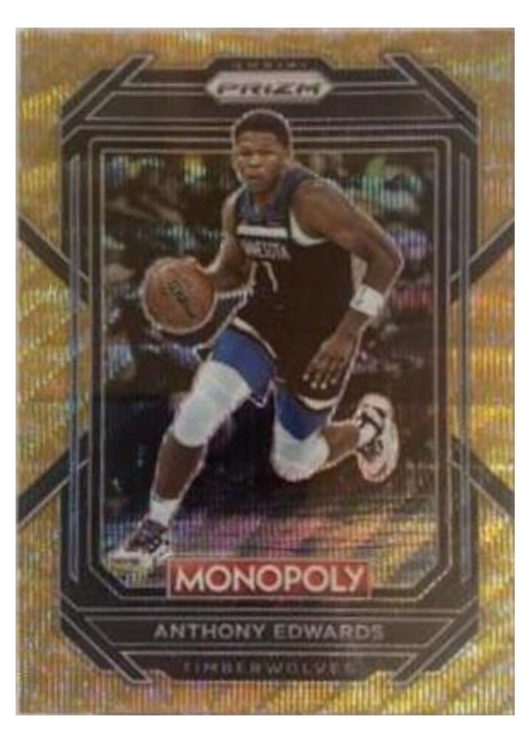 2022-23 Panini Prizm Base Set Anthony Edwards #56 card