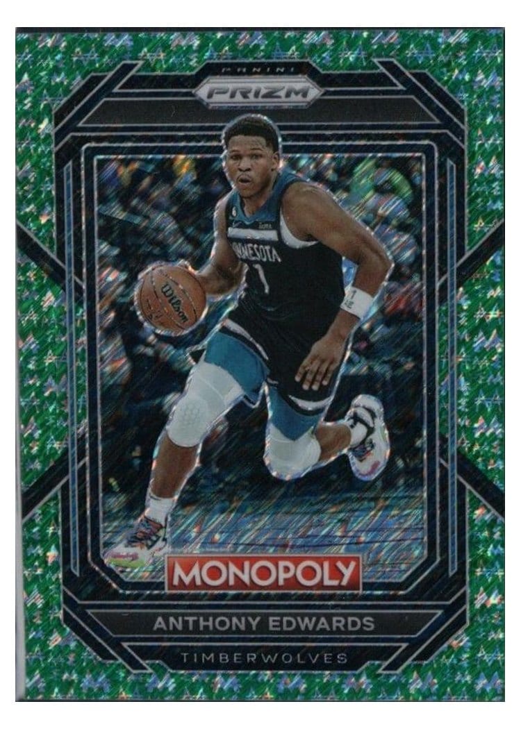 2022-23 Panini Prizm Base Set Anthony Edwards #56 card