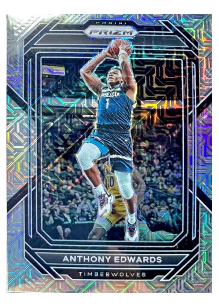 2022-23 Panini Prizm Base Set Anthony Edwards #56 card