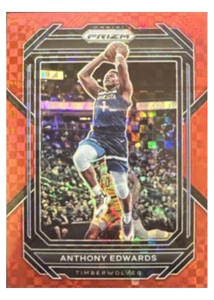 2022-23 Panini Prizm Base Set Anthony Edwards #56 card